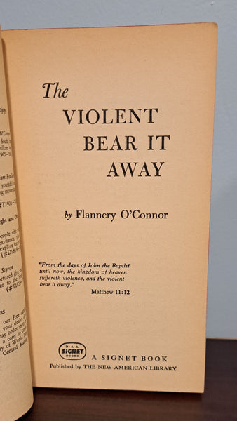 The Violent Bear It Away