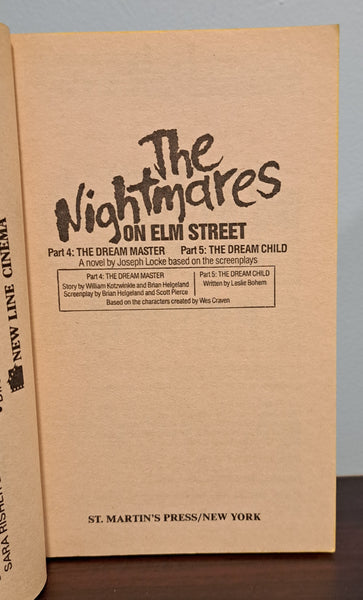 The Nightmares On Elm Street: Part 4 The Dream Master & Part 5 The Dream Child