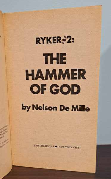 Ryker #2: The Hammer Of God