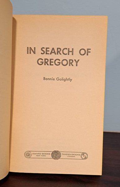 In Search of Gregory