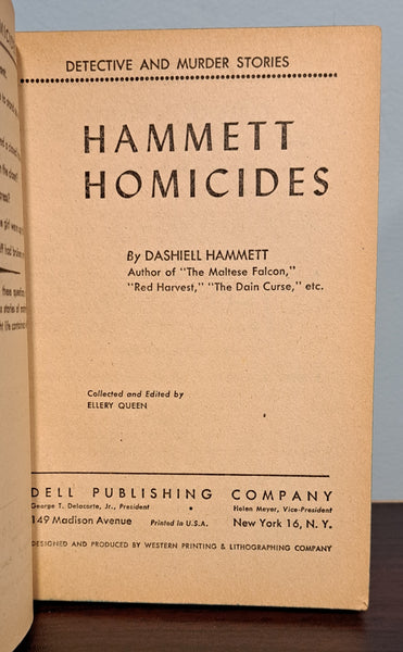 Hammett Homicides